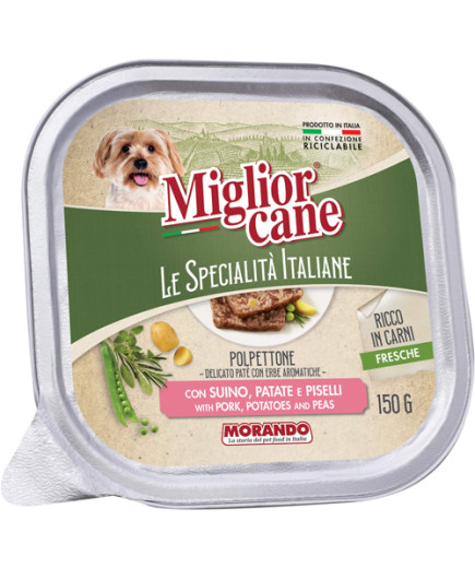 MORANDO MIGLIOR CANE SPEC.ITA.PATE G.150 SUINO/PATA/PISEL