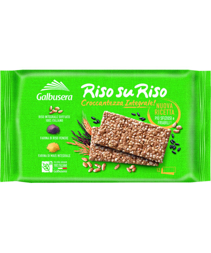 Galbusera Crackers Integraleriso Su Riso gr.380