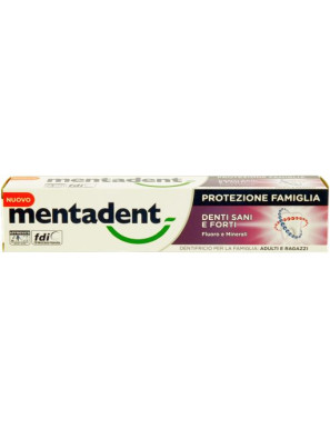 MENTADENT DENT. PROTEZIONE FAMIGLIA ML.75 DENTI SANI E FORTI