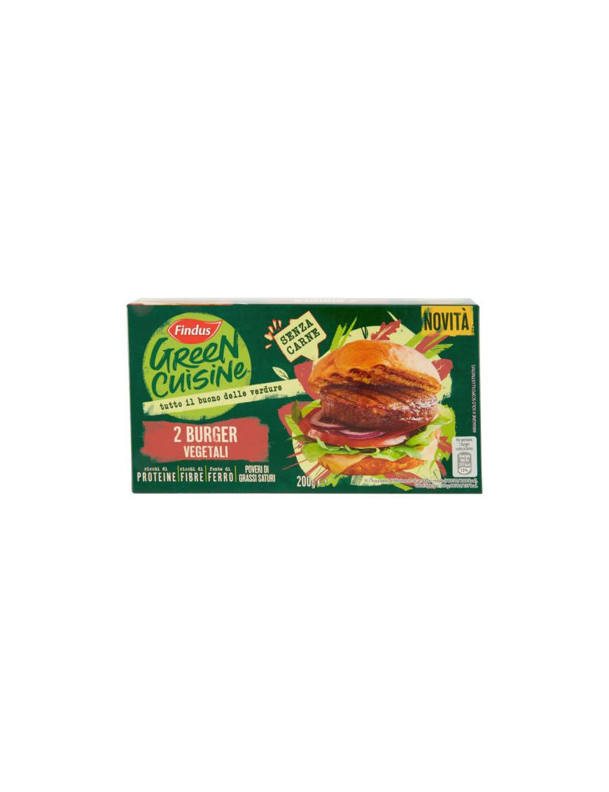 Findus Burger  Vegetalig. 200-Green Cuisine-