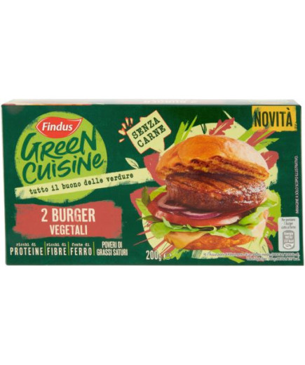 Findus Burger  Vegetalig. 200-Green Cuisine-