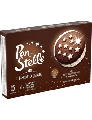 PAN DI STELLE BISCOTTO GELATO X4 GR.320