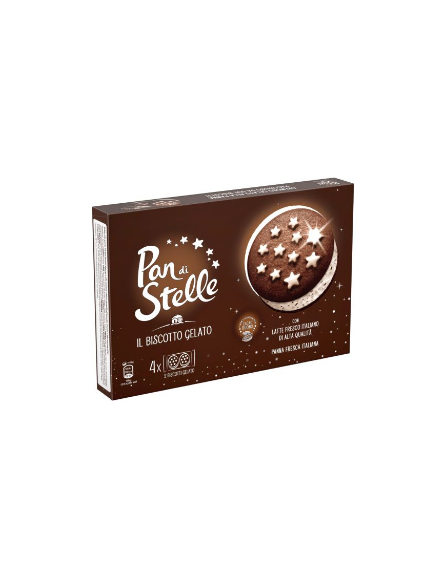 PAN DI STELLE BISCOTTO GELATO X4 GR.320
