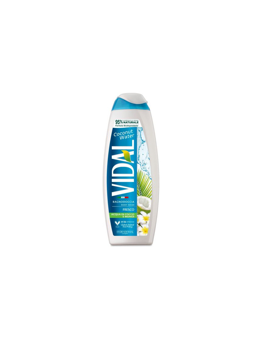 VIDAL BAGNO SCHIUMA ML.500 FRESCO ACQUA DI COCCO&MONOI