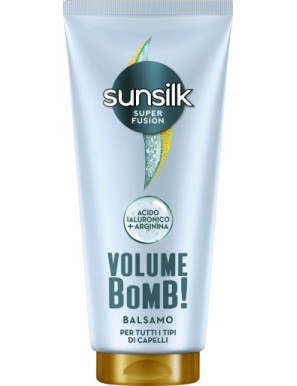 SUNSILK BALSAMO ML.180 VOLUME BOMB TUTTI I TIPI DI CAPELLI