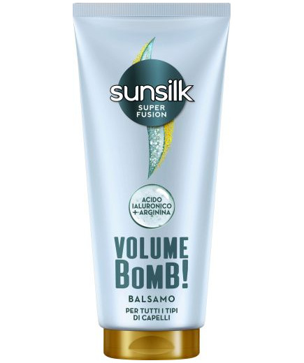 SUNSILK BALSAMO ML.180 VOLUME BOMB TUTTI I TIPI DI CAPELLI