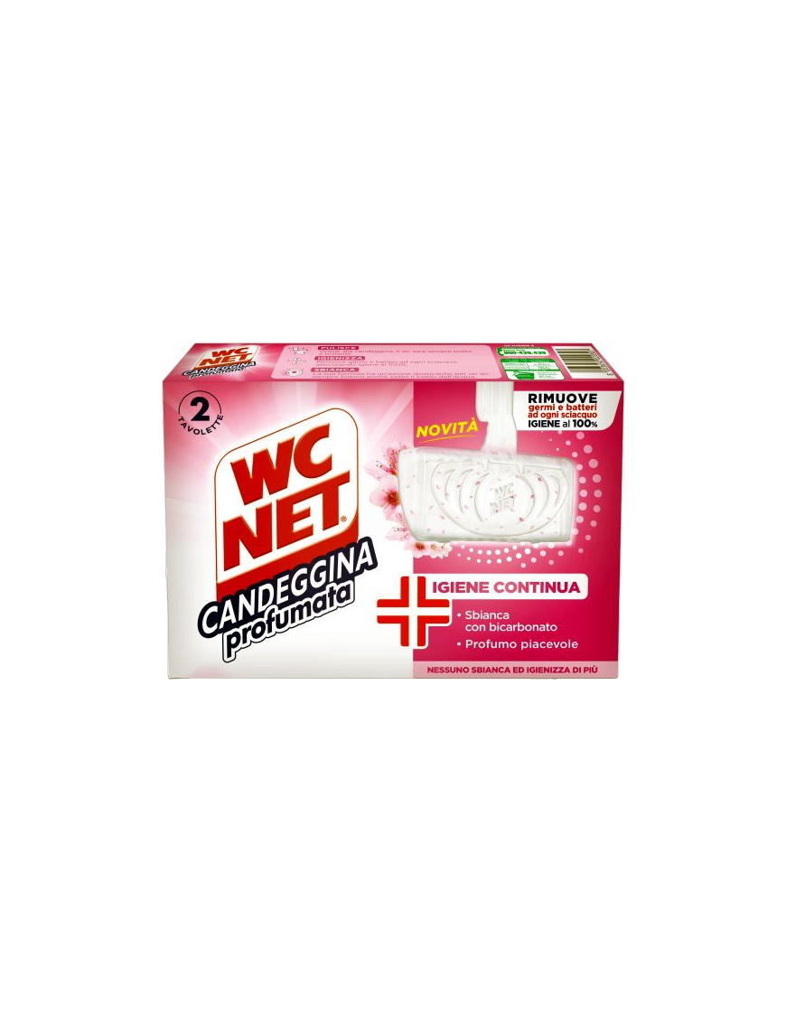 WC NET TAVOLETTE SOLIDE C/CANDEGGINA PROFUMATA PZ.2