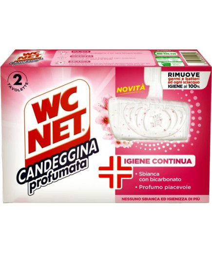 WC NET TAVOLETTE SOLIDE C/CANDEGGINA PROFUMATA PZ.2