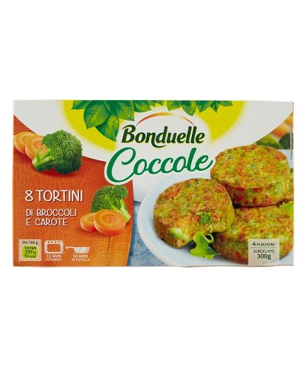 BONDUELLE COCCOLE BROCCOLI E CAROTE G.300 SURG.