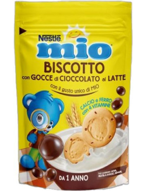 NESTLE' MIO BISCOTTO CON GOCCE CIOCCOLATO AL LATTE G.150