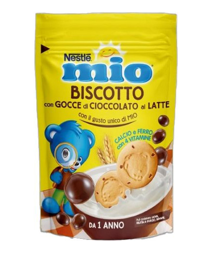 NESTLE' MIO BISCOTTO CON GOCCE CIOCCOLATO AL LATTE G.150