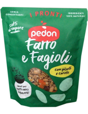 PEDON I PRONTI FARRO E FAGIOLICON PISEL.E CAROTE G220 DOYPAC