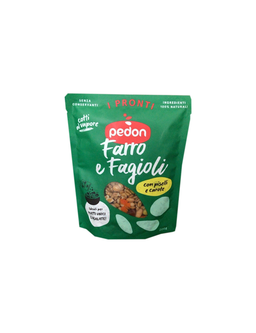 PEDON I PRONTI FARRO E FAGIOLICON PISEL.E CAROTE G220 DOYPAC