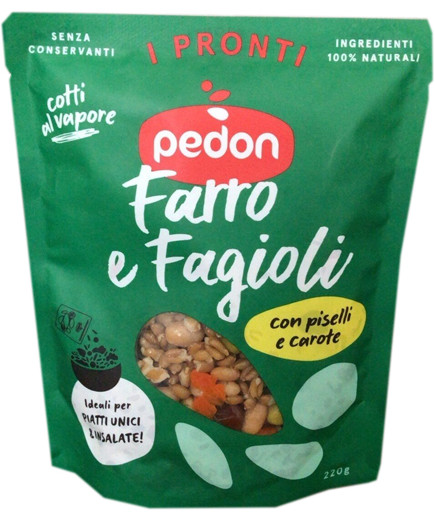 PEDON I PRONTI FARRO E FAGIOLICON PISEL.E CAROTE G220 DOYPAC