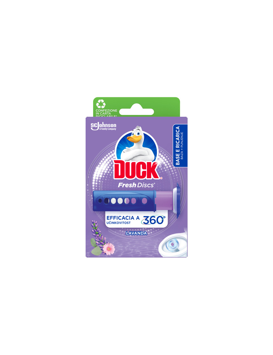 DUCK FRESH DISC BASE MIX EUCALIPTO LAVANDA