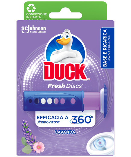 DUCK FRESH DISC BASE MIX EUCALIPTO LAVANDA