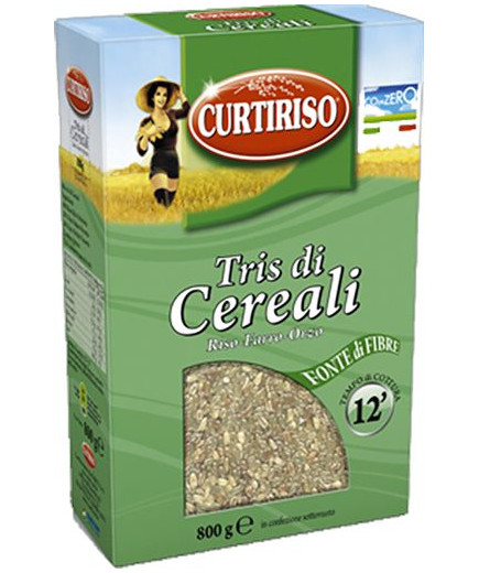 Curtiriso Tris Di Cereali Riso Farro E Orzo gr.800