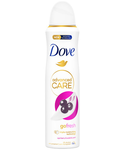 DOVE DEO SPRAY ADVANCED CARE ACAII ML.150