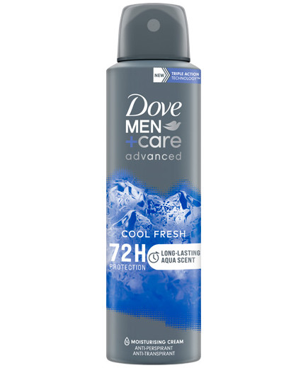 DOVE DEO SPRAY MEN ADVANCED CARE COOL FRESH ML.150