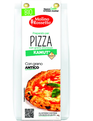 MOLINO R.PREPARARO PER PIZZA FARINA DI KAMUT BIO G.400