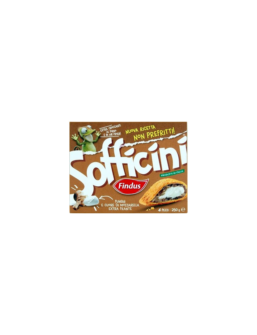 FINDUS SOFFICINI FUNGHI E MOZZARELLA G.250