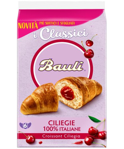 Bauli Croissant Ciliegia gr.50X6