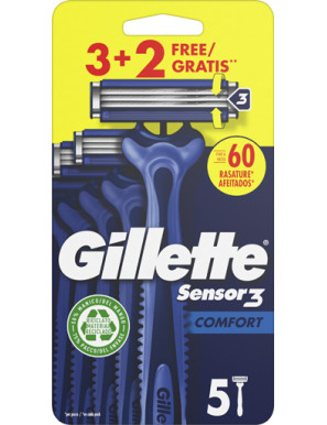 GILLETTE SENSOR3 USA E GETTA COMFORT X3+2 OM.