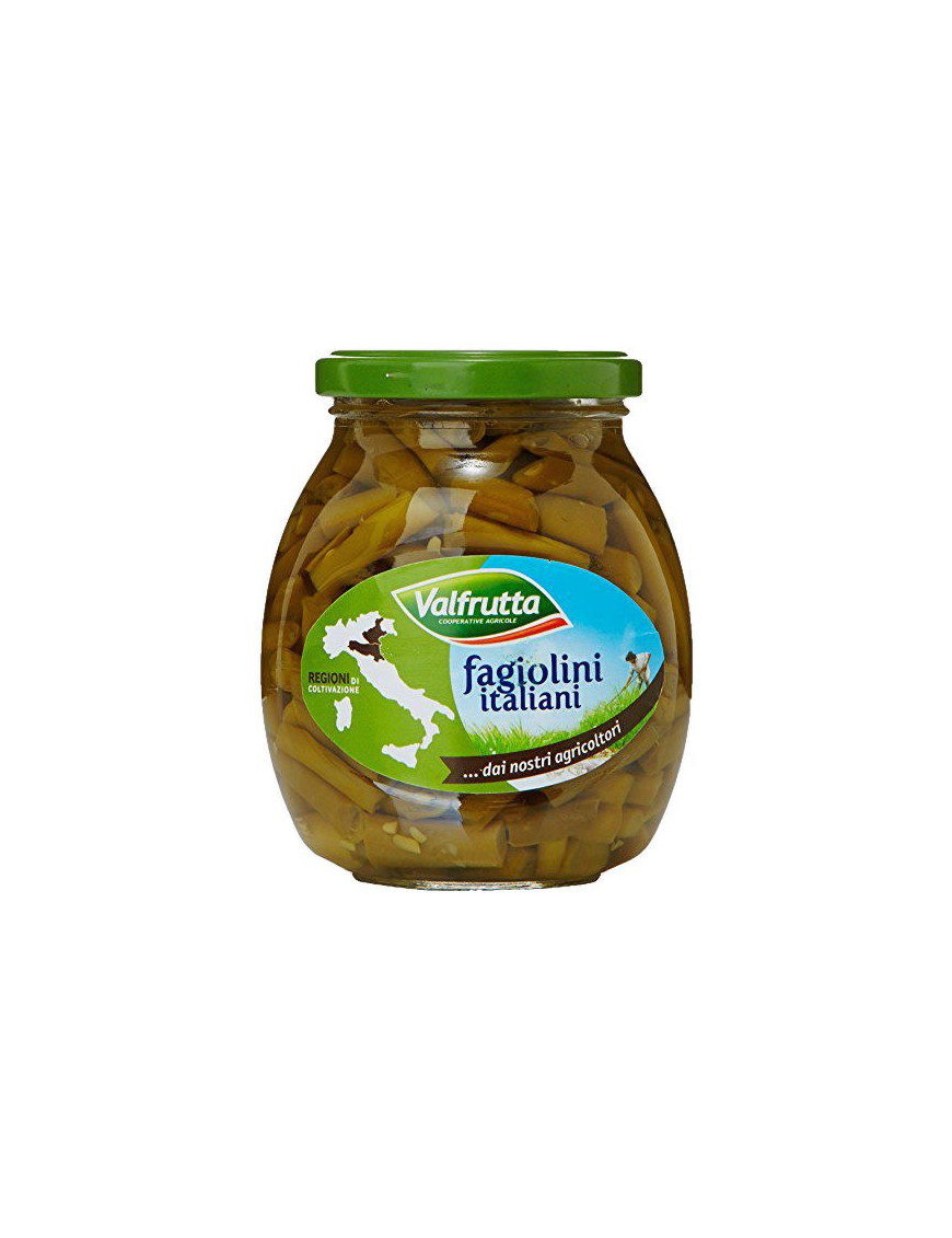 Valfrutta Fagiolini Finissimi gr.360 Vaso in Vetro