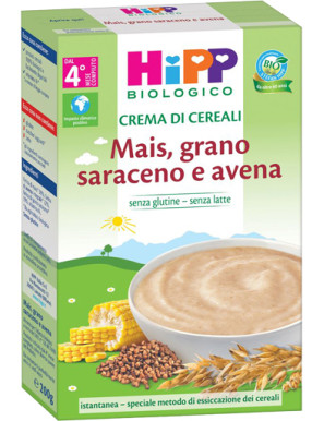 HIPP CREMA DI MAIS GRANOSARACENO E AVENA G.200