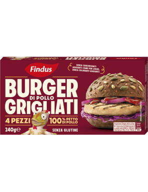 FINDUS BURGER DI POLLOGRIGLIATI  G.240 SURG.