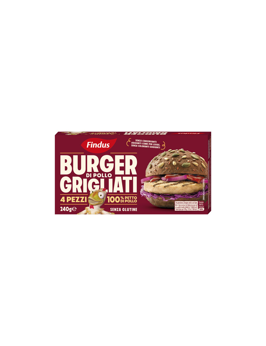 FINDUS BURGER DI POLLOGRIGLIATI  G.240 SURG.