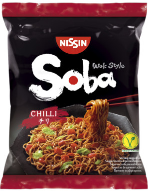 NISSIN - YAKISOBA BAG CHILLI GR.111