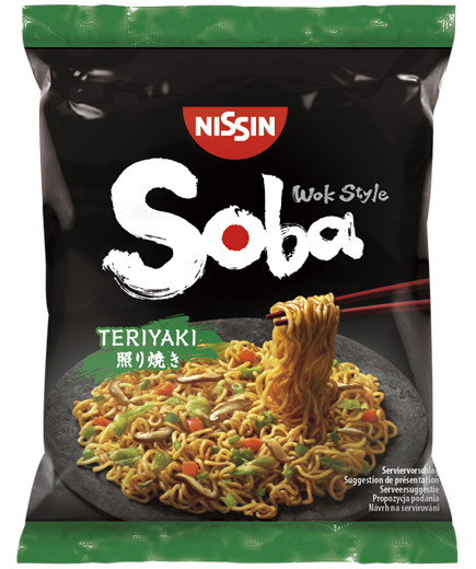 NISSIN - YAKISOBA BAG TERIYAKI GR.110