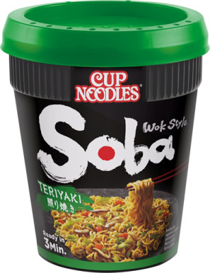 NISSIN - YAKISOBA CUP TERIYAKI GR.90