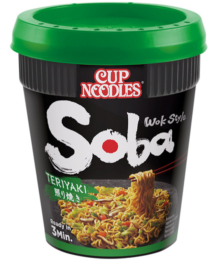 NISSIN - YAKISOBA CUP TERIYAKI GR.90