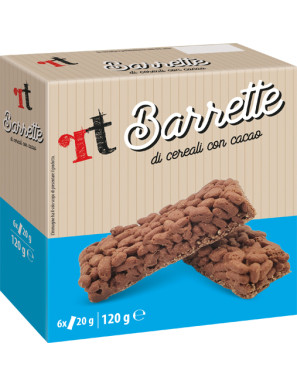 RT  BARRETTA AI CEREALI CON CACAO G.20X6