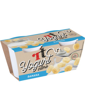 RT  YOGURT INTERO BANANA G.125X2