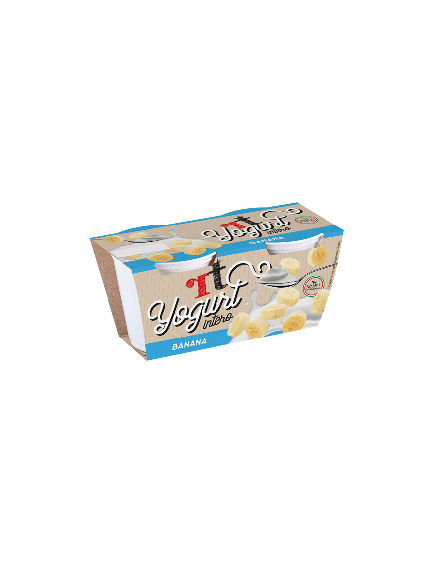 RT  YOGURT INTERO BANANA G.125X2