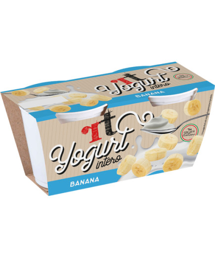 RT  YOGURT INTERO BANANA G.125X2