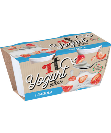 RT  YOGURT INTERO FRAGOLA G.125X2