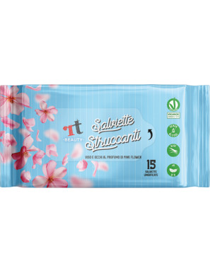 RT  SALVIETTE IMBEVUTE STRUCCANTI X15PZ.