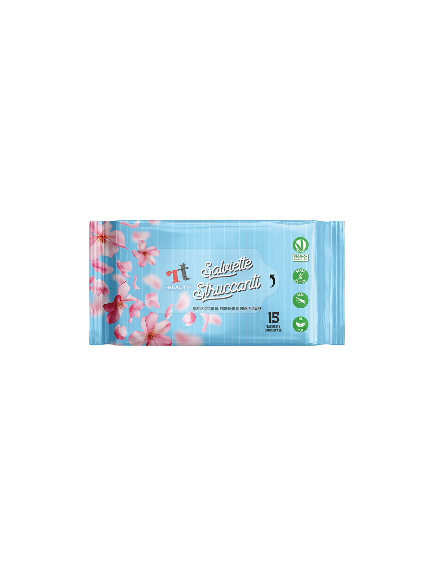 RT  SALVIETTE IMBEVUTE STRUCCANTI X15PZ.