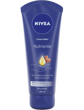 NIVEA CREMA MANI NUTRIENTE ML.100 OLIO DI MANDORLA