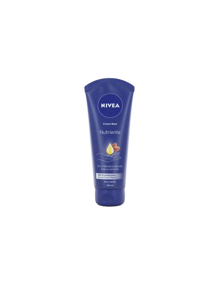 NIVEA CREMA MANI NUTRIENTE ML.100 OLIO DI MANDORLA