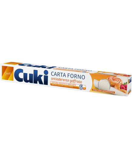 CUKI CARTA FORNO ANTIADERENTE GOFFRATA MT.6