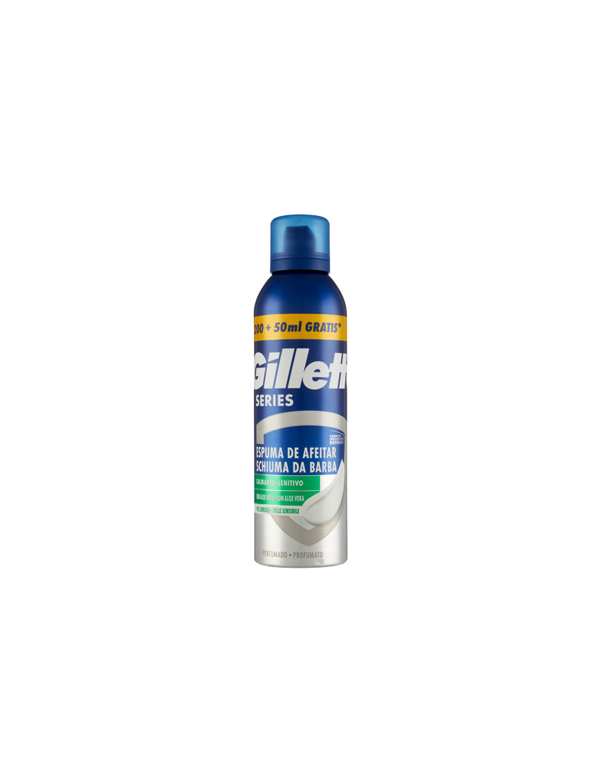 GILLETTE SERIES SCH.DA BARBA SOOTHING PELLI SENSI. ML.200+50
