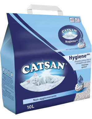 CATSAN HYGENE PLUS LT.10 LETTIERA