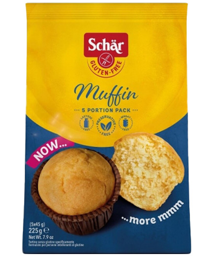 SCHAR MUFFIN GR 225 S/GLUTINE