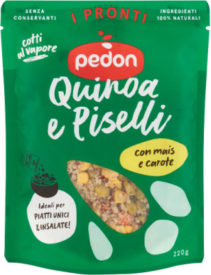 PEDON I PRONTI QUINOA E PISELLI CON MAIS E CAROTE G220 DOYPA