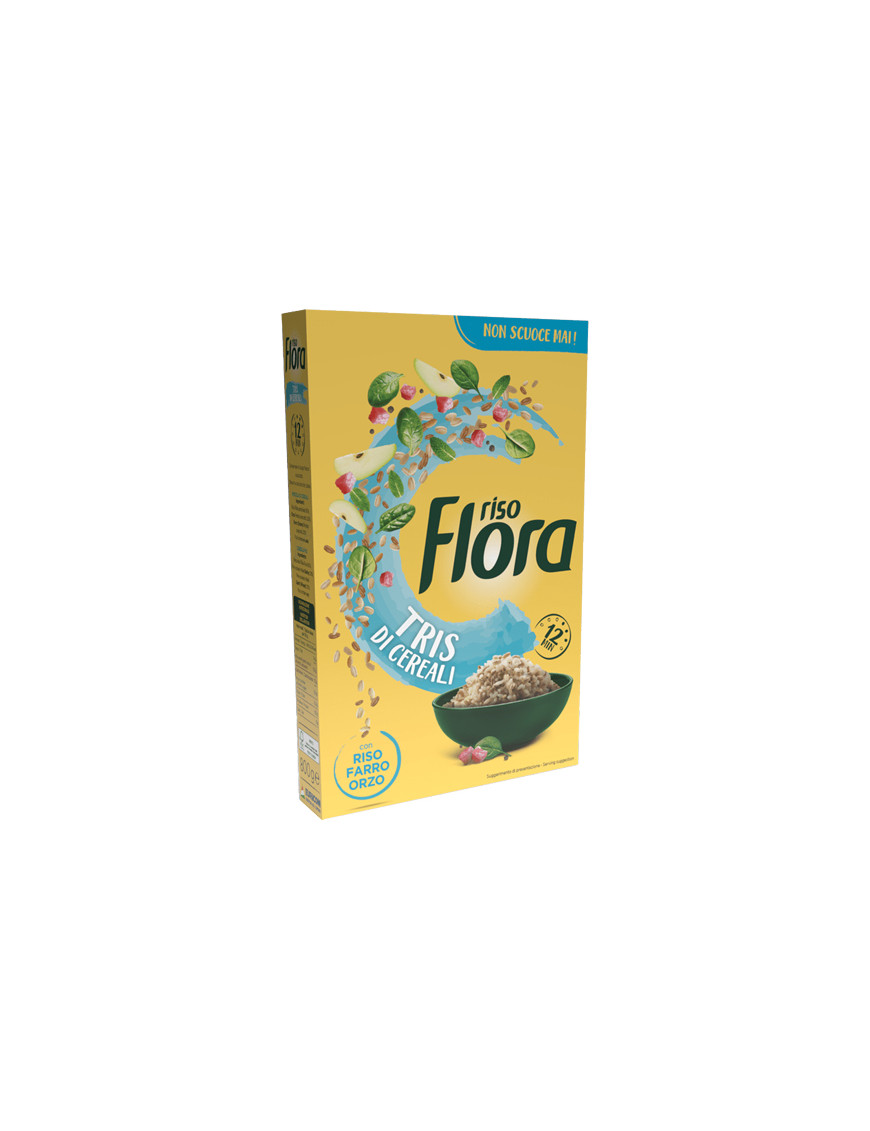 FLORA TRIS DI CEREALI GR.800